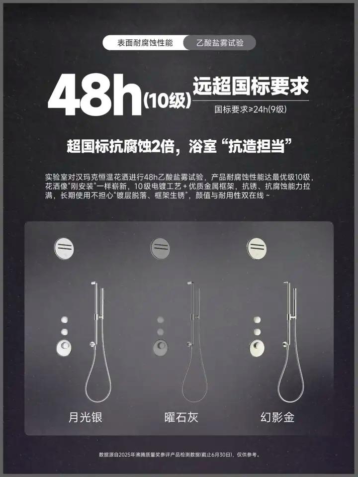 什么牌子的花洒质量好_恒温花洒品牌排名_汉玛克恒温花洒评测